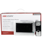 Комплект домофон + вызывная панель Hikvision DS-KIS204