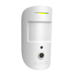 Беспроводной датчик движения с камерой Ajax MotionCam белый